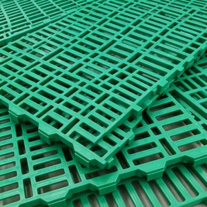 Équipement d'élevage agricole : Panneau de sol en plastique <span class=keywords><strong>à</strong></span> lattes pour moutons, chèvres, porcs, planche de drainage des excréments, <span class=keywords><strong>filet</strong></span> de drainage pour enclos animalier - Product Image 1