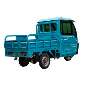 Yijin electric chinese tricycle rally heavy cargo Hydraulic elevator tricycle electric cargo enclosed closed cab