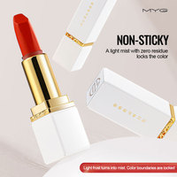 Rouge à lèvres stick mat imperméable de couleur vive, populaire, de notre propre marque