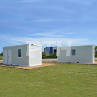 PTH Maisons de conteneur de vie fabriquées de luxe Maison de conteneur à plat
