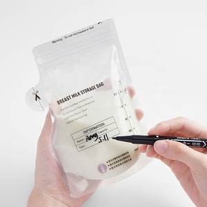 Breastmilk Bag Storage Breastmilk Storage Bag Custom Breastmilk Cooler Bag Pouches Milk Powder Packaging Babytooth Breast Milk Storage Bag