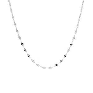 Colliers ajustables en platine fine Pt950 blancs, forme de lèvres, unisexes, fins, minimalistes, bijoux en platine, cadeau - Product Image 3