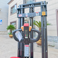 Nouveau transpalette électrique autoporté, transpalette électrique, chariot élévateur à fourche 1,5t CE pour l'Europe, l'Amérique et l'Asie du Sud-Est