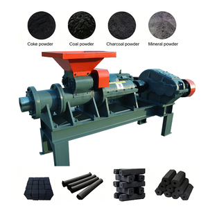 Extrudeuse de poudre de charbon sans fumée, machine à briquettes de charbon de biomasse, extrudeuse de biochar de sciure de bois - Prix - Product Image 1