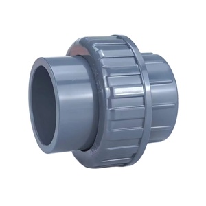 Raccords filetés moulés par injection ASTM UPVC BSPT pour l'alimentation en eau, <span class=keywords><strong>plomberie</strong></span> PN16, surface lisse, polis, conformes à la norme ISO9001 - Product Image 1