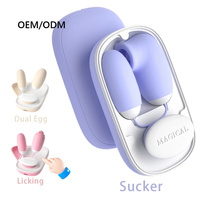Masseur vibrant magique à succion 24 modes, stimulateur clitoridien et des mamelons, vibromasseur privé pour point G, jouets sexuels pour femmes