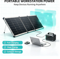 Panneau solaire rigide monocristallin 18V 60W fiable pour la vente en gros, montage sur toit, système de caméra de sécurité extérieure domestique, LED