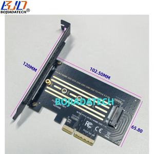 من المصنع بسعر الجملة بطاقة محول GEN5 PCI-e Express 4X PCIe mx4 إلى NGFF-<span class=keywords><strong>M</strong></span>-<span class=keywords><strong>M</strong></span> <span class=keywords><strong>M</strong></span> M2 NVME SSD متوفرة بالمخزون - Product Image 2