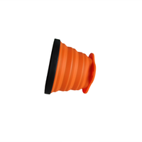Gobelet d'eau pliable en silicone pour le sport, tasse de voyage portable pour la salle de sport, la course à pied et les activités de plein air