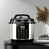 Cuisinière électrique intelligente 5L, contrôle par micro-ordinateur, verrouillage de sécurité, cuisson rapide, appareil de cuisine