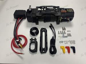 12v 13000Lbs/5909 ק "ג ip67 מכונית 4 x4 קווית/בקרה אלחוטית סינתטי חבל סינטי עבור 4x4 - Product Image 2