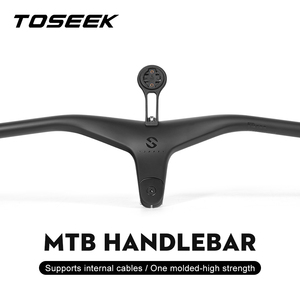 TOSEEK Karbon Entegre <span class=keywords><strong>MTB</strong></span> Gidonu 28.6mm Dahili Bilgisayar Montaj Aparatı ile Yüksek Dayanımlı Yapı <span class=keywords><strong>MTB</strong></span> Gidonu OEM ODM - Product Image 6
