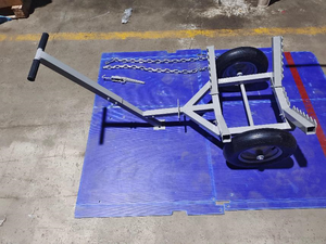 440 libbre Log Dolly <span class=keywords><strong>con</strong></span> gancio e catena portabagagli ATV Log Cart a mano <span class=keywords><strong>ruote</strong></span> pneumatiche da 16 pollici - Product Image 6