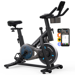 Merach Indoor Fietsfiets, MR-S26, Remblok Hometrainer Met Exclusieve App, Geluidsarme Hometrainer - Product Image 2