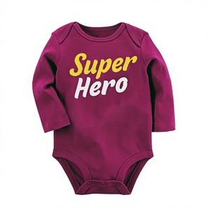 Fabricant OEM, vente en gros, ensemble de barboteuses pour bébé en coton biologique, sans manches, imprimé floral, vêtements unisexes pour nouveau-nés - Product Image 1