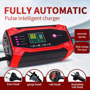 12/24V Batterieladegerät <span class=keywords><strong>12V</strong></span> <span class=keywords><strong>5A</strong></span> Universal Blei-Säure Impuls-Reparatur Tiefzyklus Motorrad <span class=keywords><strong>12V</strong></span> Auto-Batterieladegerät AC 100-240V 50/60Hz - Product Image 2