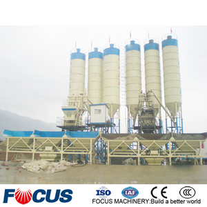 75m3/h Usine de ciment Asphalte prêt à l'emploi Station de mélange Pompe Moteur PLC Centrale à béton Fabrication Centrale à béton - Product Image 6