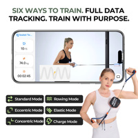 IMBODY Strength Pump Resistance Fitness Pull Rope Training Elastic Band Exercise Chest Muscle Home Fitness Equipment