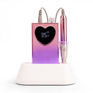 Outil de <span class=keywords><strong>manucure</strong></span> portable 2026, perceuse à ongles rechargeable 85w, perceuse à ongles 35000 tr/min, machines de perçage pour ongles - Product Image 1