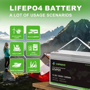 リン酸鉄リチウム電池パック LFP 12V 100Ah 鉛蓄電池代替 ソーラーバッテリー 12.8V 100ah 120ah 150ah リチウム鉄リン酸電池 - Product Image 4