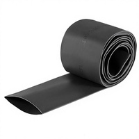Tube thermorétractable TOP-VIGOR W10490M en polyéthylène PE/éthylène-vinyle acétate de 35 mm, longueur 2 m, rapport 2:1, isolation électrique