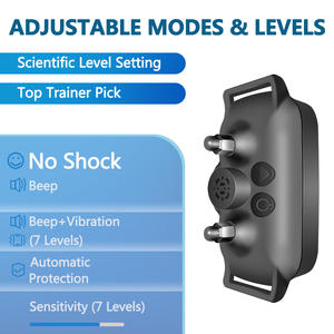 Nuevo <span class=keywords><strong>Collar</strong></span> de ladridos de perro ultrasónico automático inteligente actualizado, pantalla a Color, <span class=keywords><strong>Collar</strong></span> de entrenamiento antiladridos para mascotas, versión sin golpes - Product Image 6