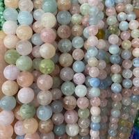 Perles lisses en pierre naturelle œil de tigre, qualité AAA Morgan, accessoires DIY, breloques pour la fabrication de colliers et bracelets, tendance, 4-12mm, tactiles