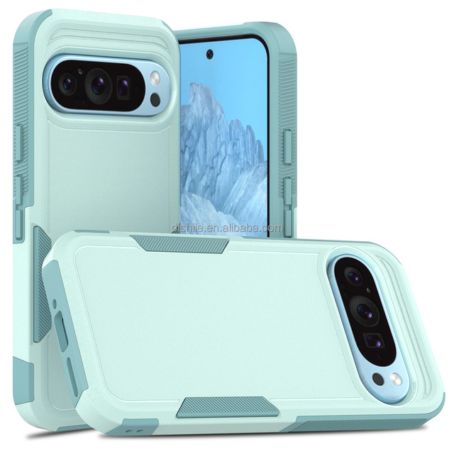 For Pioneer 2025 Heavy Duty Armor 2-in-1 Protective Phone Case for Google Pixel9/Pixel9 Pro Military-Grade Drop Hot New Release