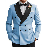 Nouveaux Costumes Homme Slim Fit pour Mariage, Tenues de Marié 2 Pièces Formelles, Ensembles Blazer Terno Masculino pour Garçons d'Honneur et Fêtes de Mariage