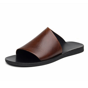 Chaussons d'été sportifs pour hommes, antidérapants, en EVA, à bout rond, pour couple, semelle épaisse, usage extérieur, haute valeur esthétique - Product Image 1