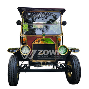 Auto Clásico Retro Eléctrico de Cuatro Ruedas, Auto Clásico Vintage con Color Personalizado, Nuevo Diseño, Auto Antiguo Eléctrico Clásico Vintage - Product Image 2