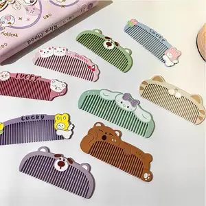 Gmagic 2024 Girls Beauty Fashion Metal Hair Comb with Cartoon Designs Animals Beauty Shape Makeup Comb For Hair