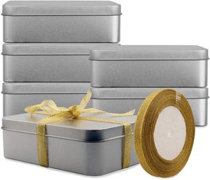 Bán Buôn Hình Chữ Nhật Lớn Tùy Chỉnh Bánh Vàng Cookies <span class=keywords><strong>Tin</strong></span> Jar Box <span class=keywords><strong>Big</strong></span> Vòng Không Khí Chặt Chẽ Cookie <span class=keywords><strong>Tin</strong></span> <span class=keywords><strong>Container</strong></span> Với Nắp - Product Image 2