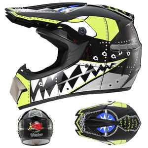 Casque de course tout-terrain Cool pour moto Casque de kart pour hommes et adolescents Casque complet de vélo d'équilibre pour enfants Course à pied en descente - Product Image 6