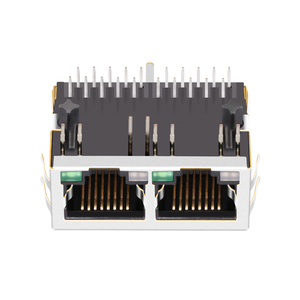 Prise femelle RJ45 avec LED bicolore 1840619-1 - Product Image 5