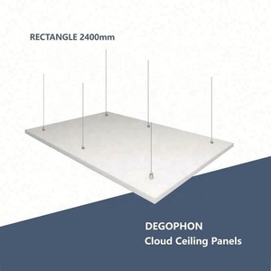 Panneaux acoustiques de salle de classe de haute qualité, directement de l'usine, nouveau design, insonorisants, à suspendre au plafond, à prix abordable - Product Image 6