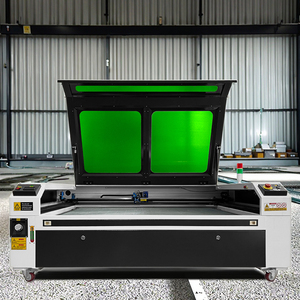 Complete Set 1390 CO2 Laser engraving cutting Machine 100W with CW5200 Water Chiller & Air Pump for Woodworking Production - Product Image 1