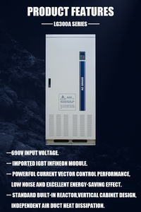 Variador de Frecuencia Variable (VFD) para Motor de Elevador de 750kW 690V, Convertidor VFD Trifásico LG300A - Product Image 1