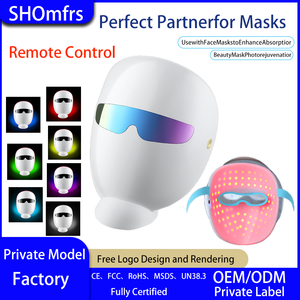 <span class=keywords><strong>Masque</strong></span> <span class=keywords><strong>LED</strong></span> de luminothérapie rouge SHOmfrs pour le <span class=keywords><strong>visage</strong></span> et les soins de la peau, appareil portable 2 en 1 avec certification CE/FCC/RoHS, OEM/ODM - Product Image 1