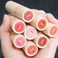 Venta al por mayor etiqueta personalizada brillo de labios PPL tono fresco sin transferencia brillo jugoso-como Mousse de labios colorido mate vegano esmalte de labios