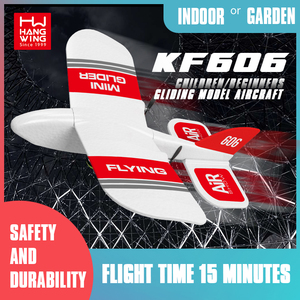 Aeromodello telecomandato in schiuma EPP 2.4G, mini, bianco e rosso, pronto all'uso, per esterni, 4 canali, sistema 30M, batterie incluse - Product Image 2