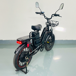 Vélo électrique OEM en gros pour adultes, livraison, 48V65AH, double batterie, longue autonomie, frein à disque hydraulique, suspension intégrale, vélo cargo électrique - Product Image 1