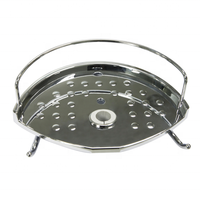 Porte-savon de douche en plastique ABS chromé pour barre coulissante, accessoires de salle de bain transparents pour hôtel