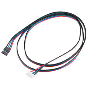 1เมตร Dupont ขั้วต่อมอเตอร์แบบ2เฟส4ตะกั่วสเต็ปเปอร์มอเตอร์ขั้วต่อพีวีซีหุ้มฉนวนสำหรับการใช้งานในบ้าน - Product Image 4