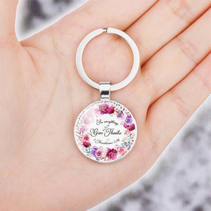 Thủ công cổ điển Christian đức tin đồ trang sức móc chìa khóa thời trang Kinh Thánh Kinh Thánh Quote kim loại Kinh Thánh Keychain Quà Tặng - Product Image 3