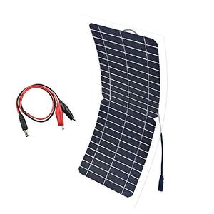 Customizable 10 <strong>Watts</strong> Mono Cells Flexible <strong>Solar</strong> <strong>Panels</strong> Module for 12V Battery Maintenance Available in 15W &amp; 30W Options - Product Image 6