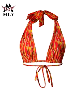 MLY OEM Manufacturer <strong>Latex</strong> <strong>Swimsuit</strong> Custom Digital Print Bikini Recycled <strong>Swimsuit</strong> Women High Cut Swimwear - Product Image 4
