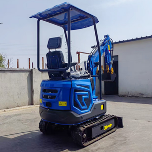 Miễn phí vận chuyển đa chức năng 1.2 tấn Mini Máy xúc vườn Crawler loại micro máy xúc tất cả các địa hình trang trại Crawler Mini Bagger - Product Image 6