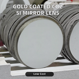 เลนส์สะท้อนแสงซิลิคอนเคลือบทอง สำหรับเลเซอร์ CO2 กระจก Si เส้นผ่านศูนย์กลาง 20/25 นาโนเมตร ความยาวคลื่น 1064 นาโนเมตร ราคาแข่งขัน สภาพใหม่ - Product Image 2