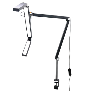 Lampe LED professionnelle à intensité variable avec <span class=keywords><strong>pince</strong></span> et bras pliable réglable pour salon de manucure, tatouage, extension de cils, bureau - Product Image 6